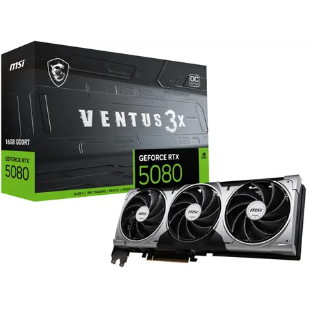 TARJETA GRAFICA GEFORCE RTX 5080 16G VENTUS 3X OC