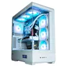 CAJA ZALMAN P50 DS ATX 4 XVENT 120MM ARGB 2XUSB 3.0 BLANCO S/N FUENTE