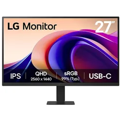 MONITOR LG 27U631A-B 27" QHD 5MS NEGRO HDMI USB-C VESA