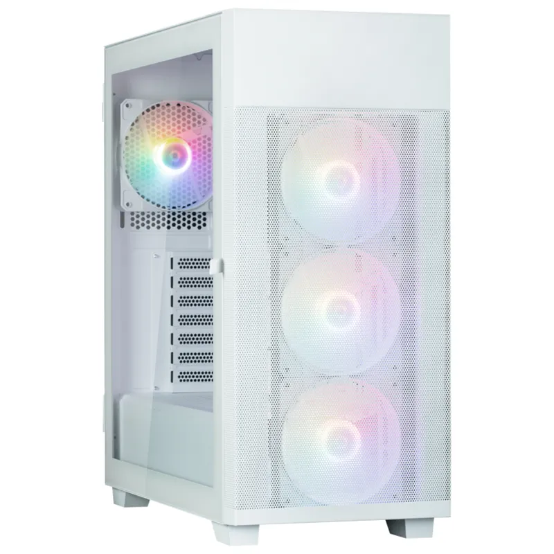 CAJA ZALMAN S5 NEO ATX 4 XVENT 120MM ARGB 2XUSB 3.0 BLANCO S/N FUENTE