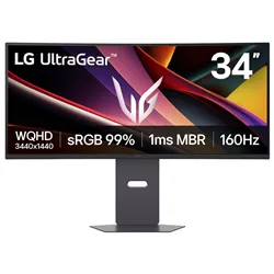 MONITOR LG ULTRAGEAR 34G600A-B.AEU 34" VA ULTRAWIDE QHD 160HZ HDR10 CURVO