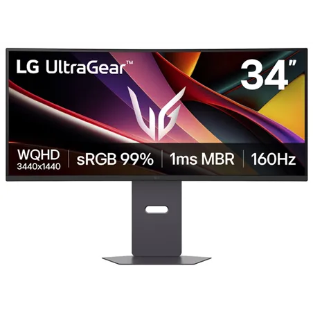 MONITOR LG ULTRAGEAR 34G600A-B.AEU 34" VA ULTRAWIDE QHD 160HZ HDR10 CURVO