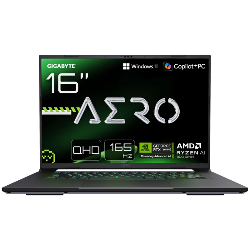 PORTATIL GIGABYTE AERO X16 1WH93ESC64 R7 350 32GB 1TB RTX5070 16"QHD W11H
