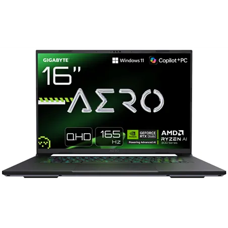 PORTATIL GIGABYTE AERO X16 1WH93ESC64 R7 350 32GB 1TB RTX5070 16"QHD W11H