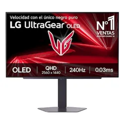 LG 27GX704A-B pantalla para PC 68,6 cm (27") 2560 x 1440 Pixeles Quad HD OLED Negro