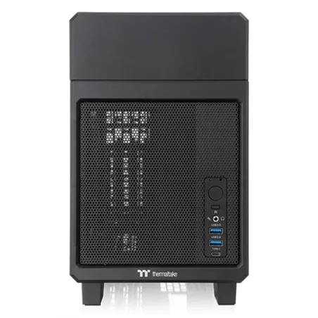 CAJA THERMALTAKE TR100 MINI-ITX USB 3.2 Type-C x 1 USB 3.0 x 2 SN FUENTE NEGRO