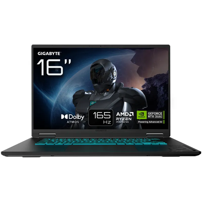PORTATIL GIGABYTE A16  R7-260 32GB 1TB RTX5070 16" WUXGA FreeDOS