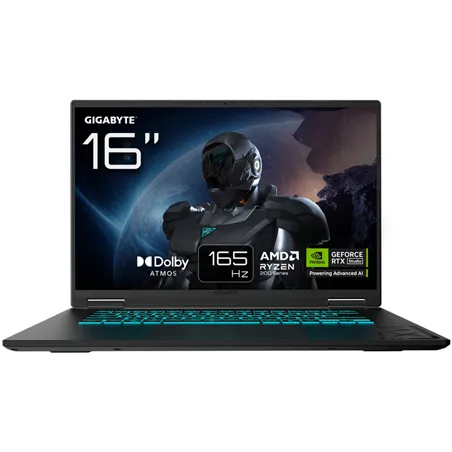 PORTATIL GIGABYTE A16  R7-260 32GB 1TB RTX5070 16" WUXGA FreeDOS