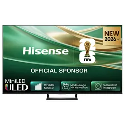 TV HISENSE 85E8S 85" UHD 4K MINILED GAMING 144HZ DOLBY VISION ATMOS HDR10+