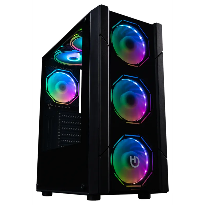 CAJA ATX HIDITEC V30 ARGB CRISTAL TEMPLADO