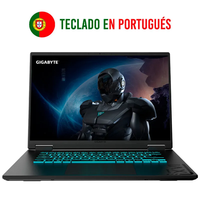 PORTATIL GIGABYTE A16 i7-13620H 16GB 1TB RTX5050 16" WUXGA FreeDOS