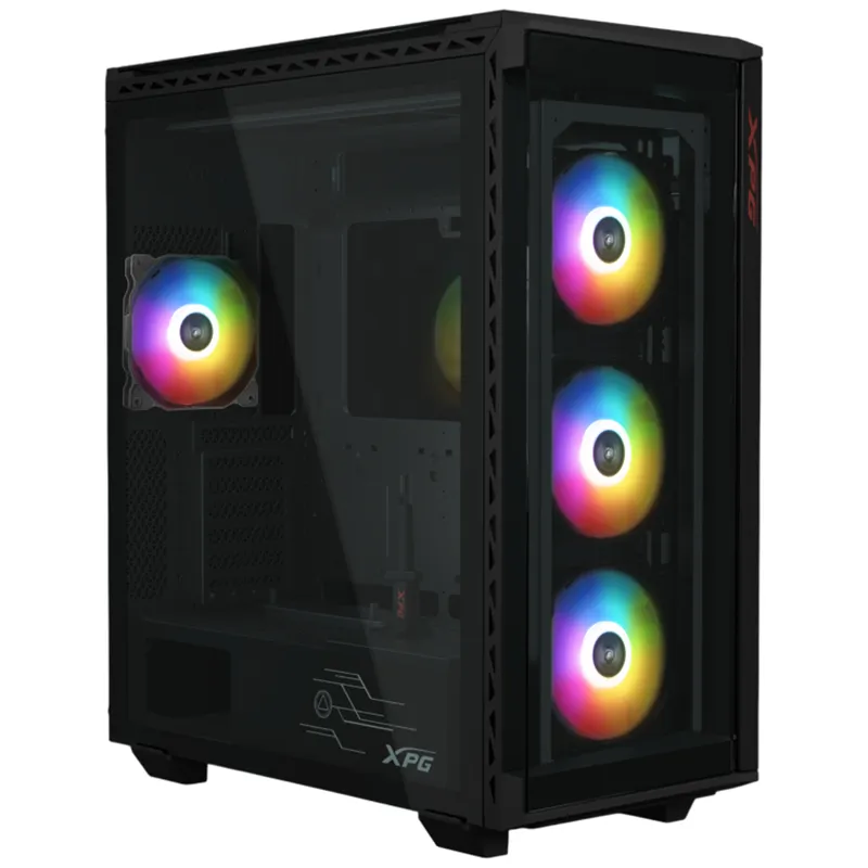 CAJA GAMING XPG BATTLECRUISER II E-ATX 1XUSB-C 2XUSB SIN FUENTE NEGRO