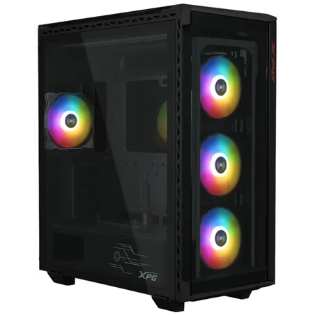 CAJA GAMING XPG BATTLECRUISER II E-ATX 1XUSB-C 2XUSB SIN FUENTE NEGRO