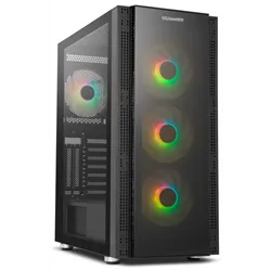 CAJA NOX Semitorre E-ATX Hummer Horus ARGB Cristal templado