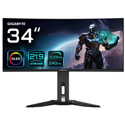 MONITOR GAMING GIGABYTE MO34WQC2 34" 3440X1440 VA 2K