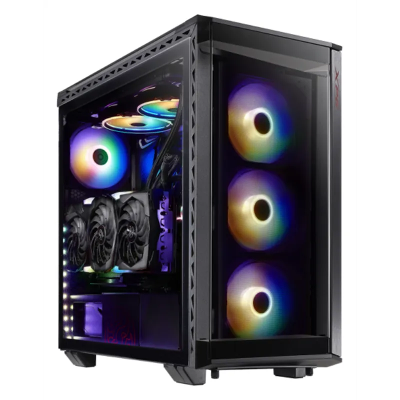 CAJA GAMING XPG BATTLECRUISER E-ATX 1XUSB-C 2XUSB SIN FUENTE NEGRO