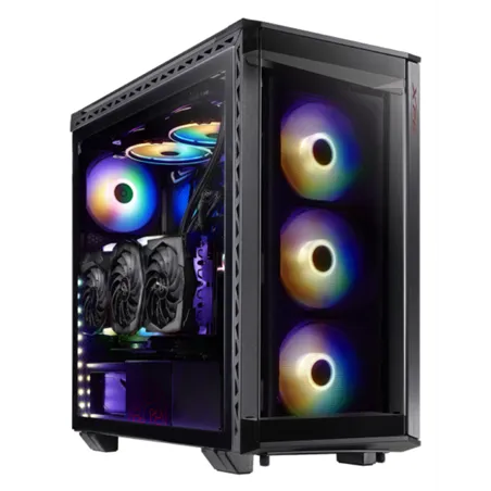 CAJA GAMING XPG BATTLECRUISER E-ATX 1XUSB-C 2XUSB SIN FUENTE NEGRO