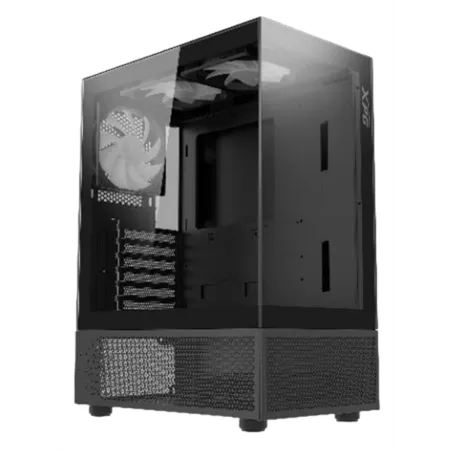 CAJA GAMING XPG INVADER X MINI ATX 1XUSB-C 2XUSB SIN FUENTE ARGB NEGRO