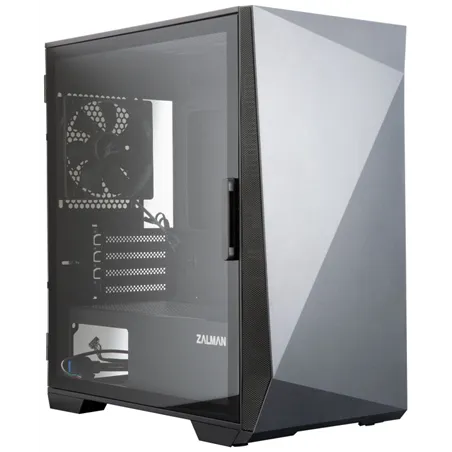 CAJA ZALMAN Z1 ICEBERG MICRO-ATX 3XVENT 120MM 2XUSB 3.0 NEGRO S/N FUENTE