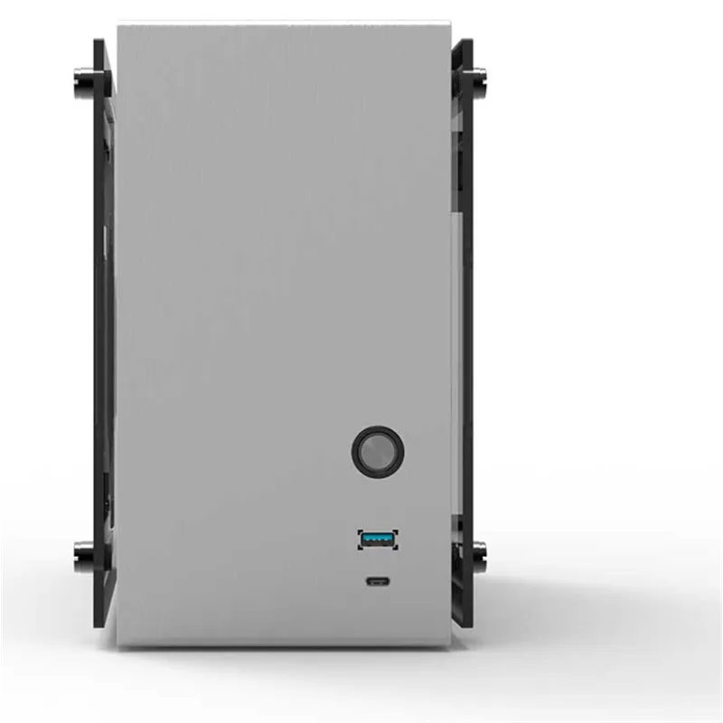 CAJA ZALMAN M4 MINI-ITX M2 1 X VENT 800MM ARGB 2XUSB 3.0 SILVER S/N FUENTE