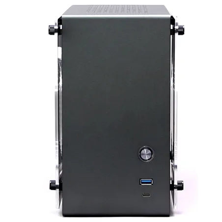 CAJA ZALMAN M4 MINI-ITX M2 1 X VENT 800MM ARGB 2XUSB 3.0 GRIS S/N FUENTE