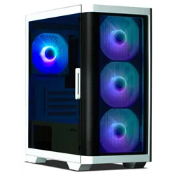 CAJA ZALMAN M4 MATX 4 X VENT 120MM ARGB 2XUSB 3.0 BLANCO S/N FUENTE